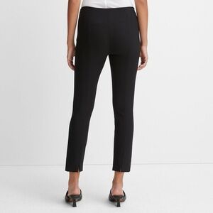 VINCE. Stitch Front Seam Ponte Legging Style # 199028 Black Slim Fit Pants $298